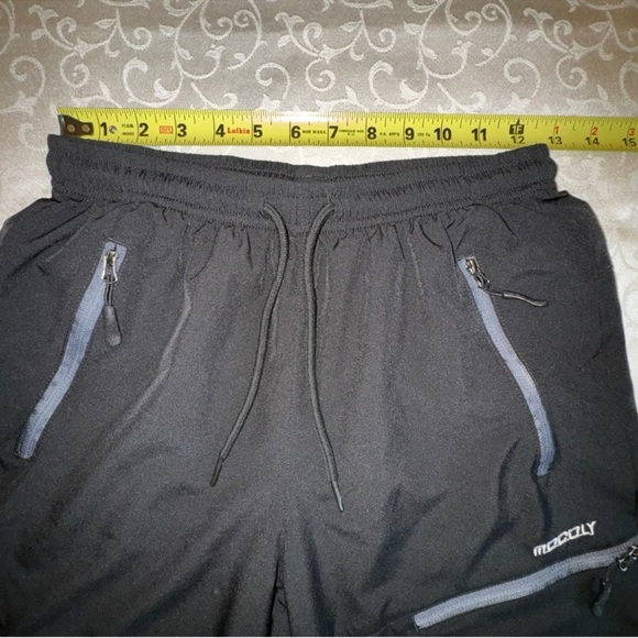 MOCOLY Cargo Hiking Pants Elastic Waist Quick Dry Lightweight Water Resistant - Picture 10 of 13